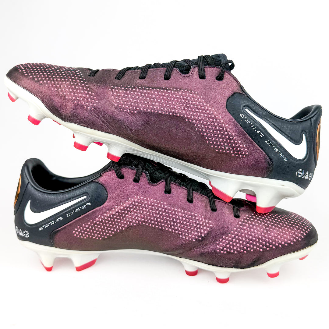 Nike Tiempo Legend 9 Pro FG - Space Purple/Off-Noir/Pink Blast/White *Pre-Owned*