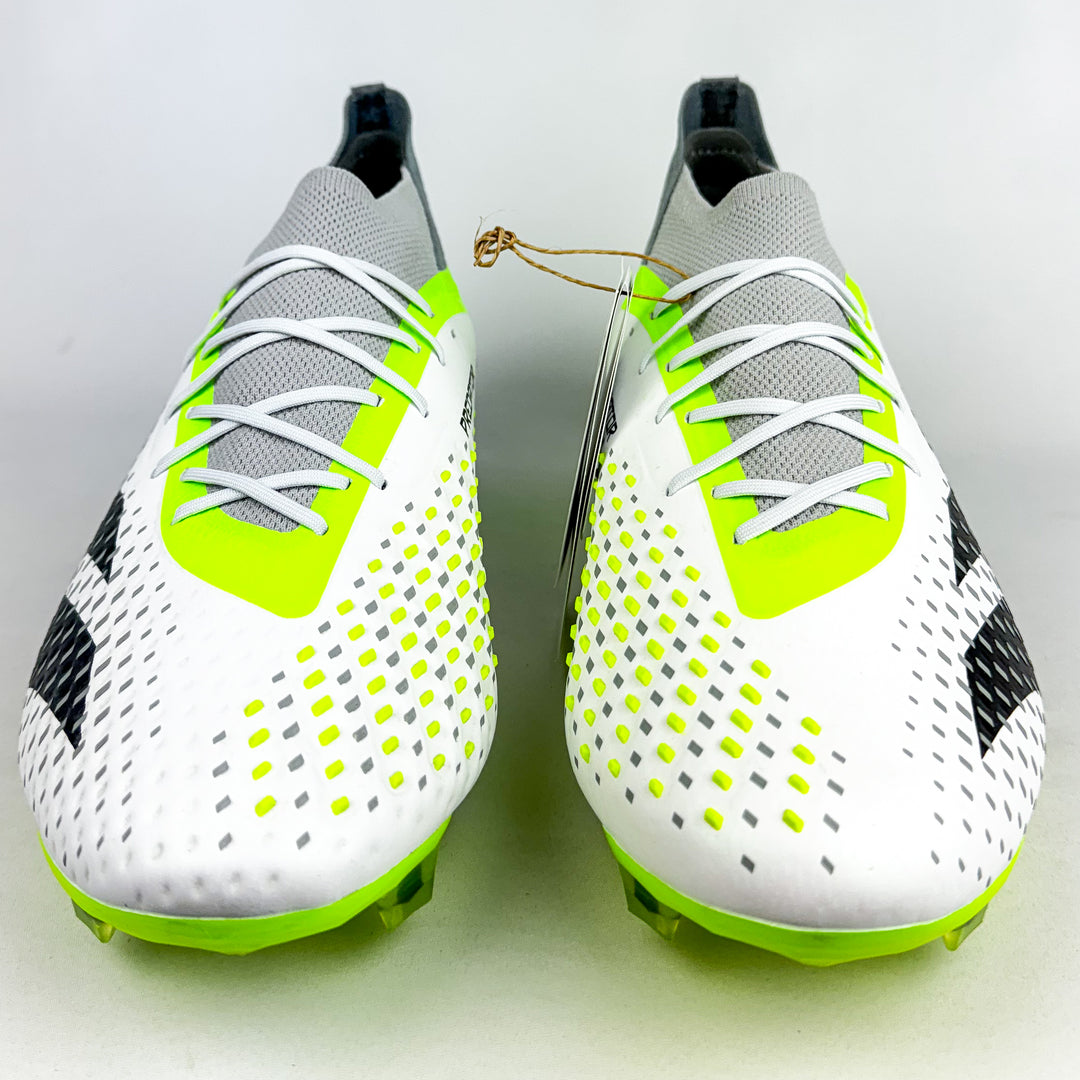 Adidas Predator Accuracy .1 FG - White/Core Black/Lucid Lemon *In Box*