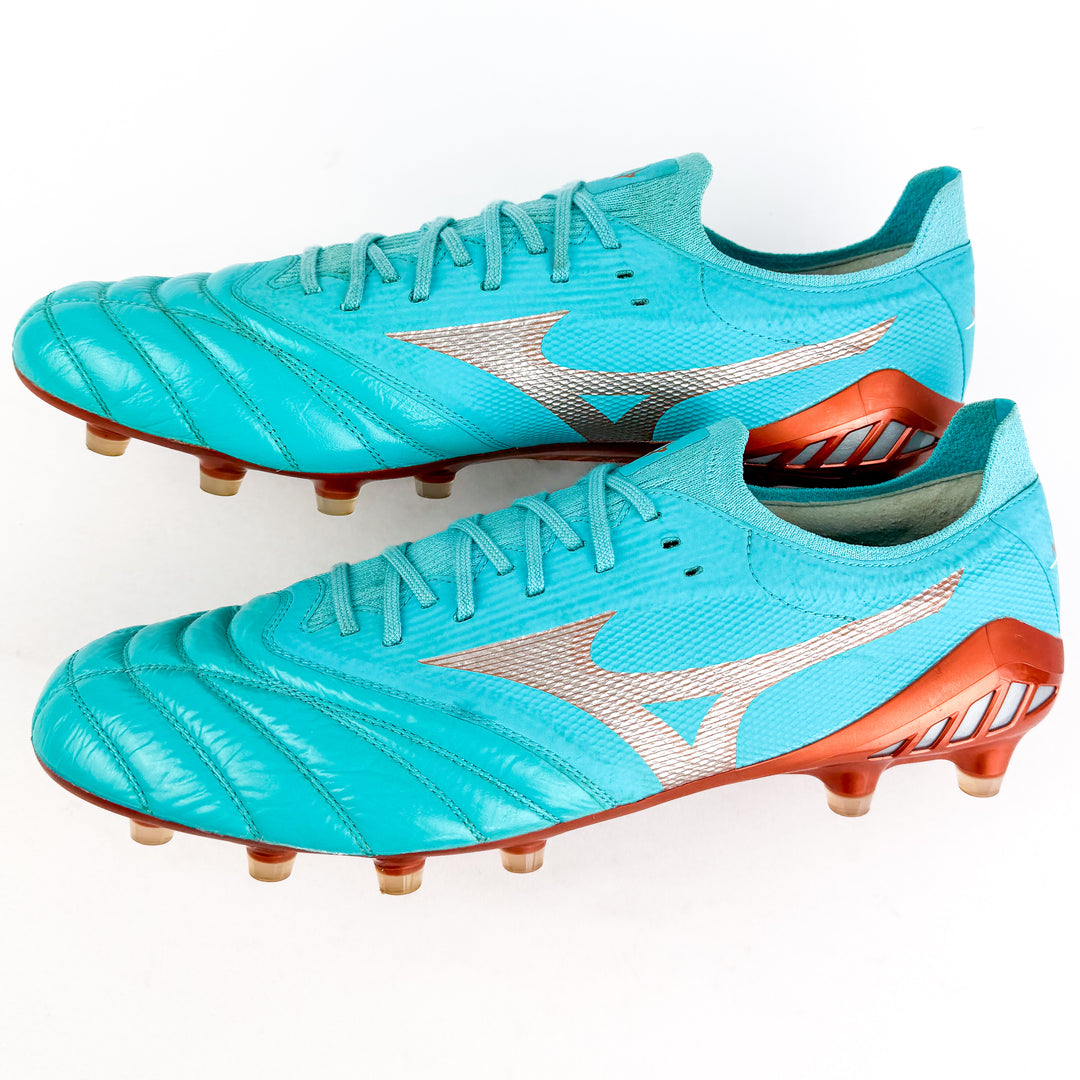 Mizuno Morelia Neo III Beta Elite FG - Azure Blue/White/Copper *In Box*