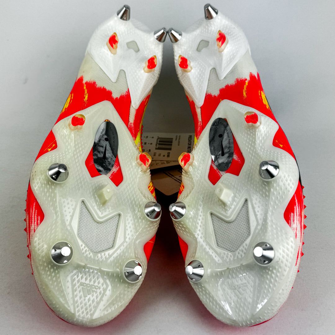 Adidas Predator 20.1 Mutator Low SG - White/Pop Red/Solar Yellow/Black *Brand New*