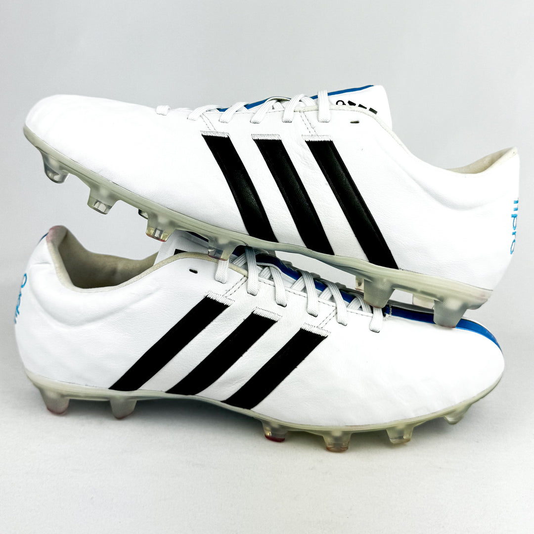 Adidas 11Pro FG - White/Solar Blue/Black *Brand New*