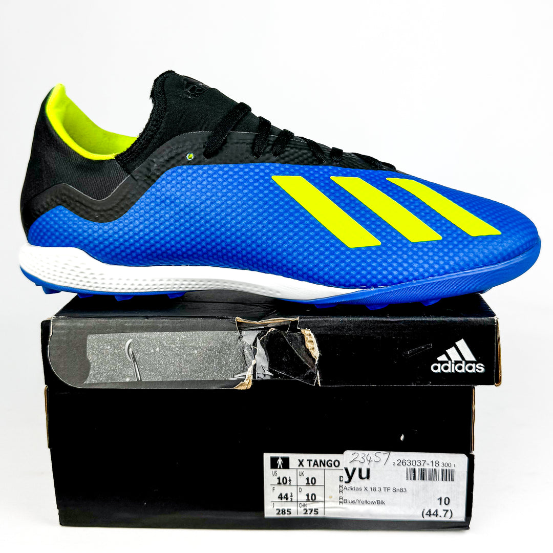 Adidas X 18.3 Tango TF - Blue/Solar Yellow/Black *In Box*