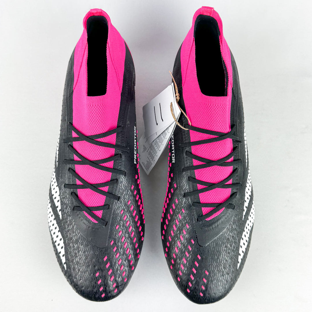 Adidas Predator Accuracy .1 FG - Black/Team Shock Pink/White *Brand New*