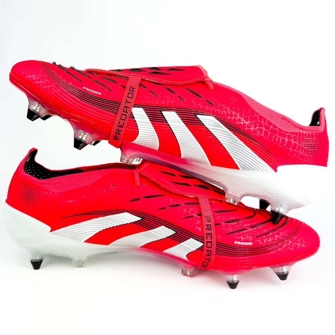 Adidas Predator Elite Tongue FT SG - Lucid Red/White/Core Black *In Box*