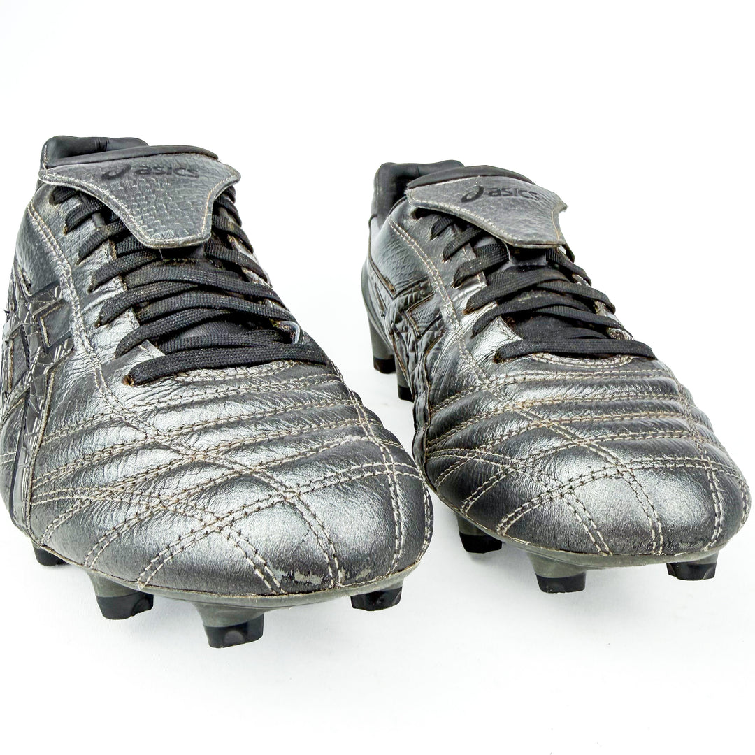 ASICS Lethal Testimonial 4 IT FG - Gunmetal Grey/Black *Pre-Owned*