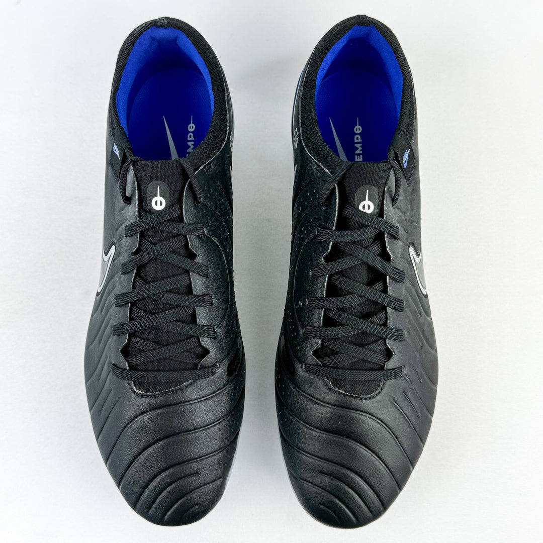 Nike Tiempo Legend 10 Pro FG  - Black/Hyper Royal/Chrome *In Box*