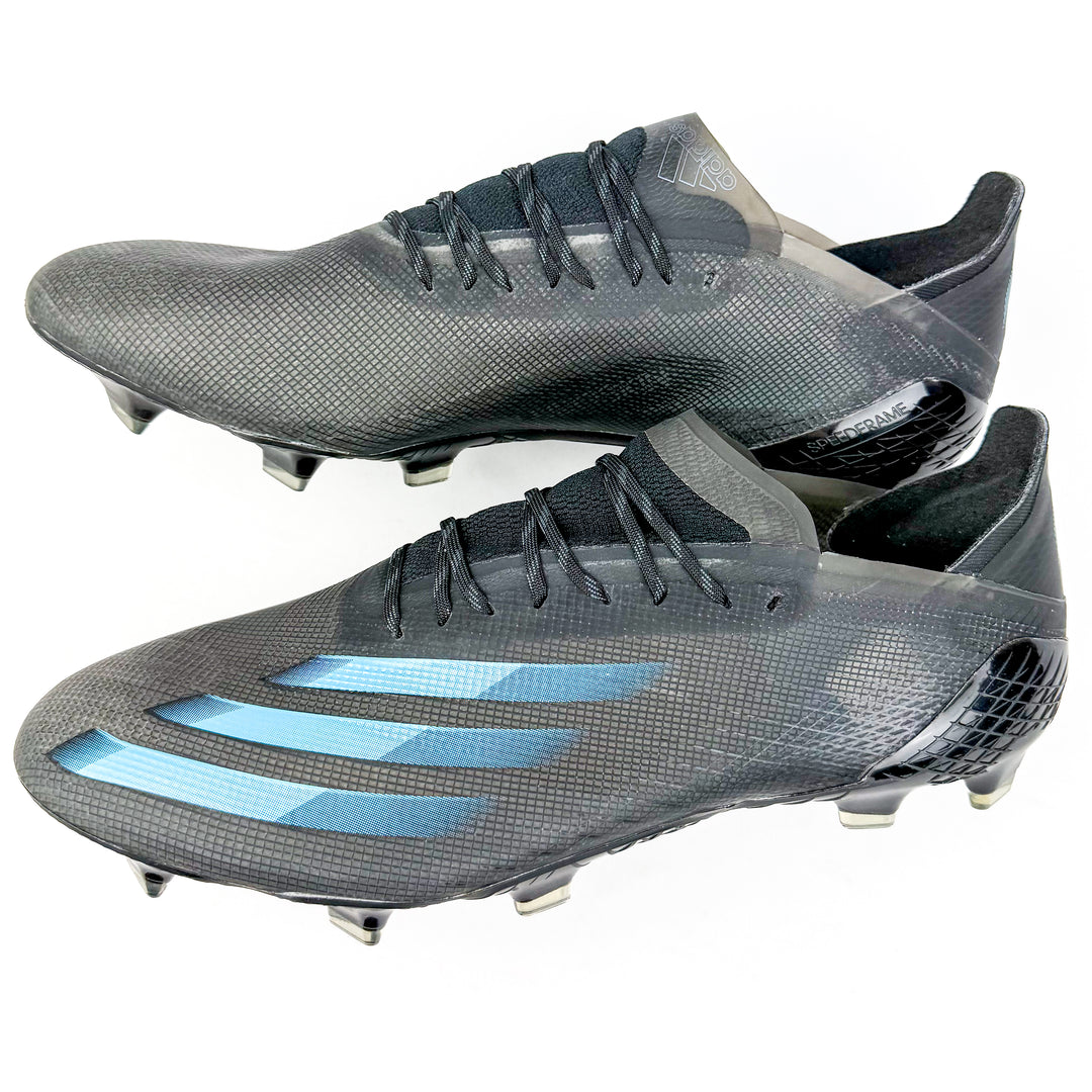Adidas X Ghosted.1 FG - Core Black/Signal Cyan/Grey Six *In Box*
