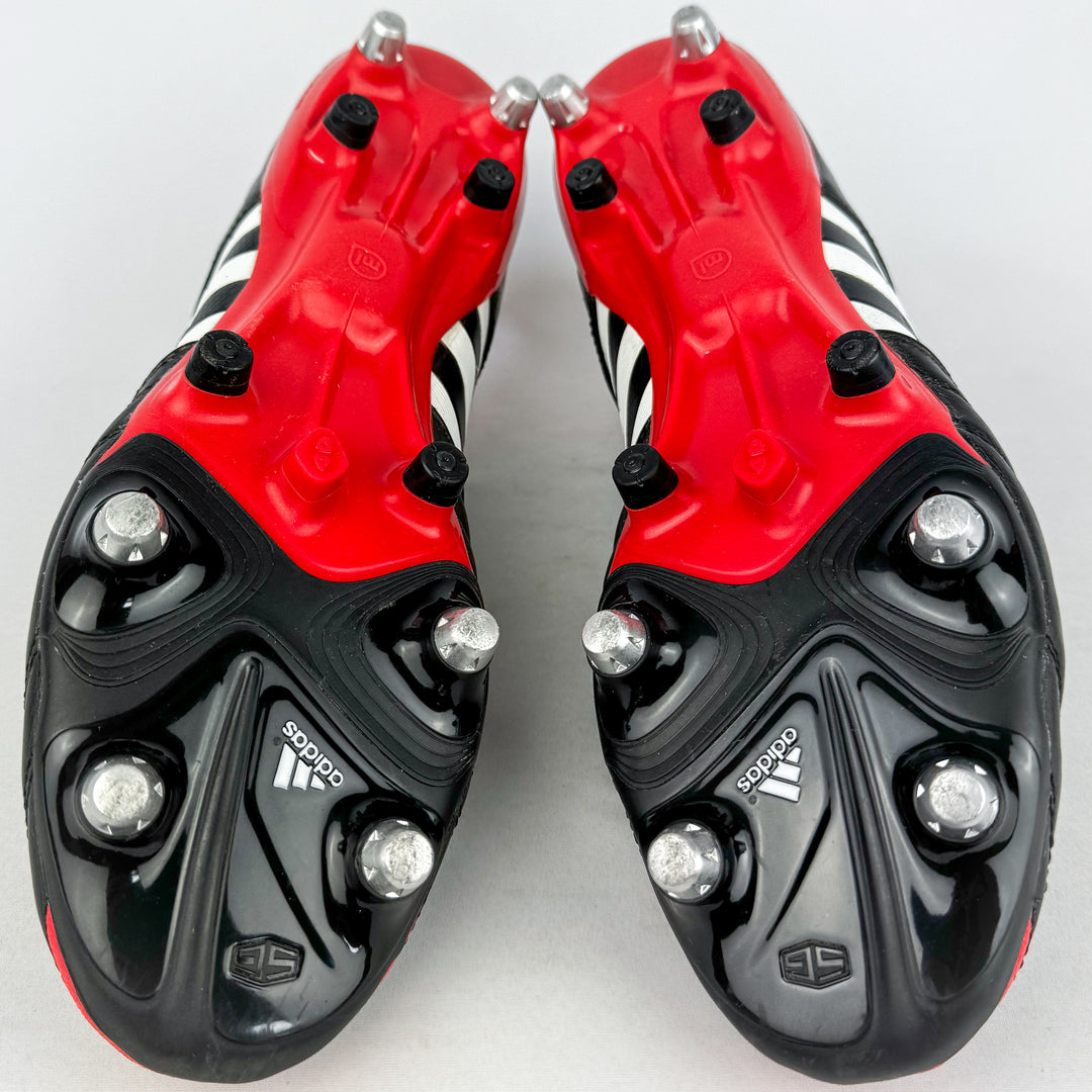 Adidas Adipure 11Pro XTRX SG - Black/Hi-Res Red/Running White *Wore Once*