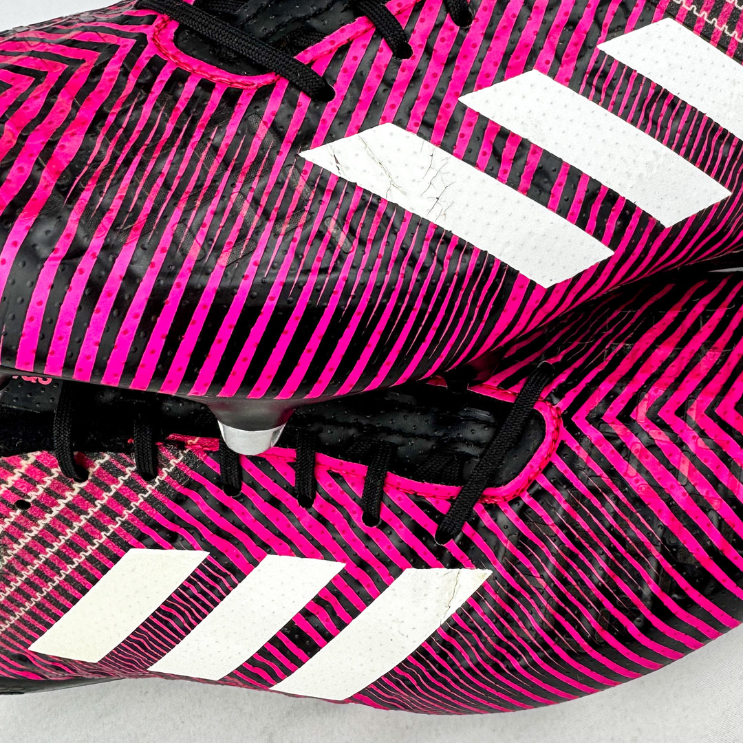 Adidas Predator Malice Control SG - Core Black/Shock Pink/White *Pre-Owned*