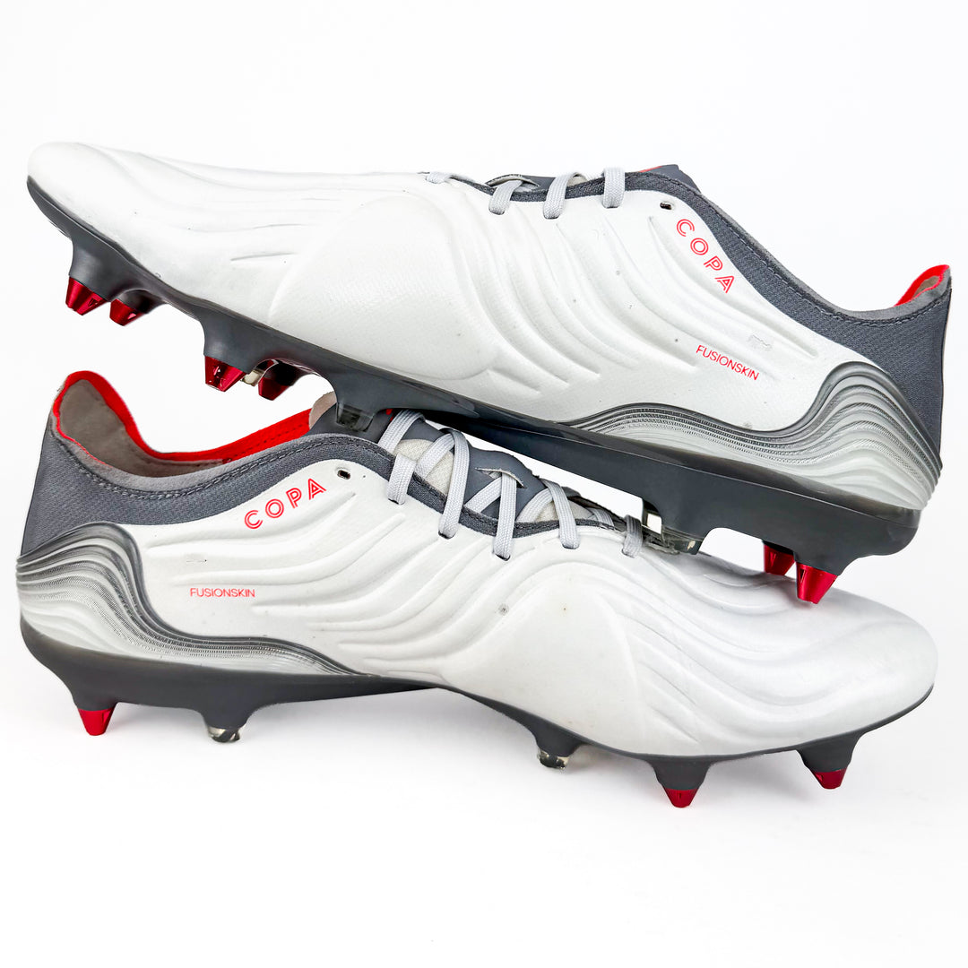 Adidas Copa Sense .1 SG - TWhite/Solar Red/Iron Metallic *Player-Issued*