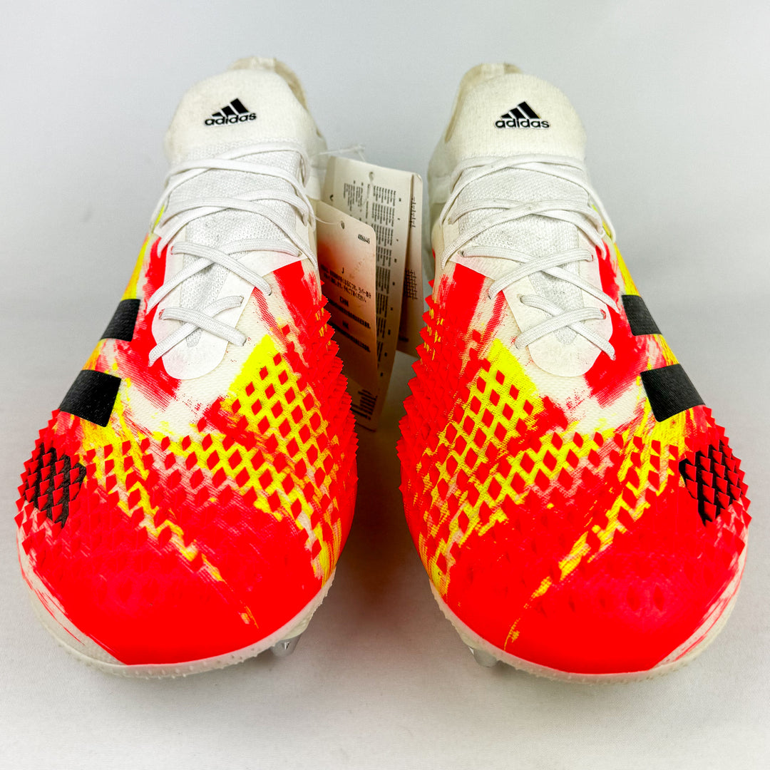 Adidas Predator 20.1 Mutator Low SG - White/Pop Red/Solar Yellow/Black *Brand New*