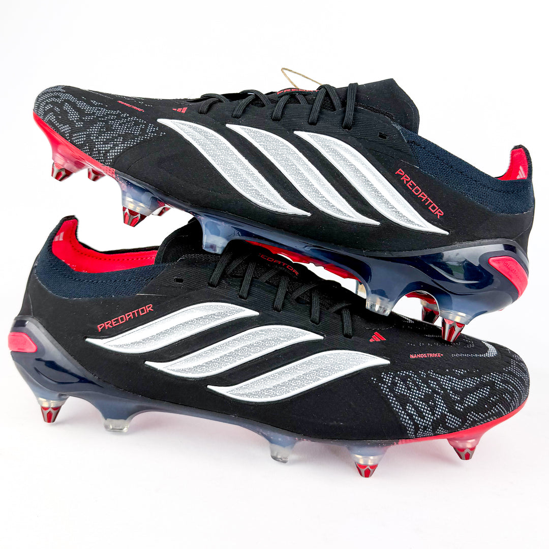 Adidas Predator Elite SG - Core Black/Lucid Red/White *In Box*
