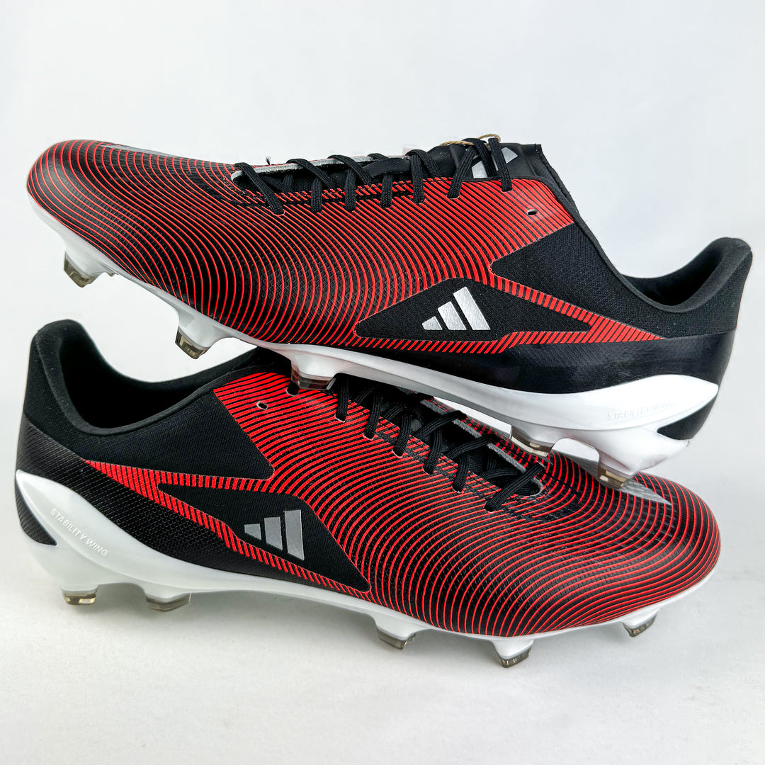 Adidas Adizero RS15 Pro FG - Core Black/Solar Red/Silver Metallic *In Box*