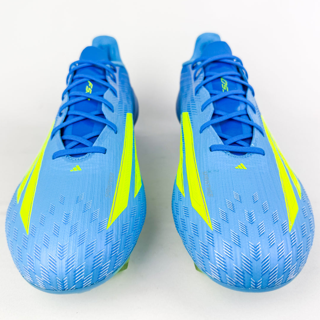 Adidas F50 Elite FG - Lucid Ray Blue/Team Solar Yellow/Lucid Aquamarine *Player-Issued*
