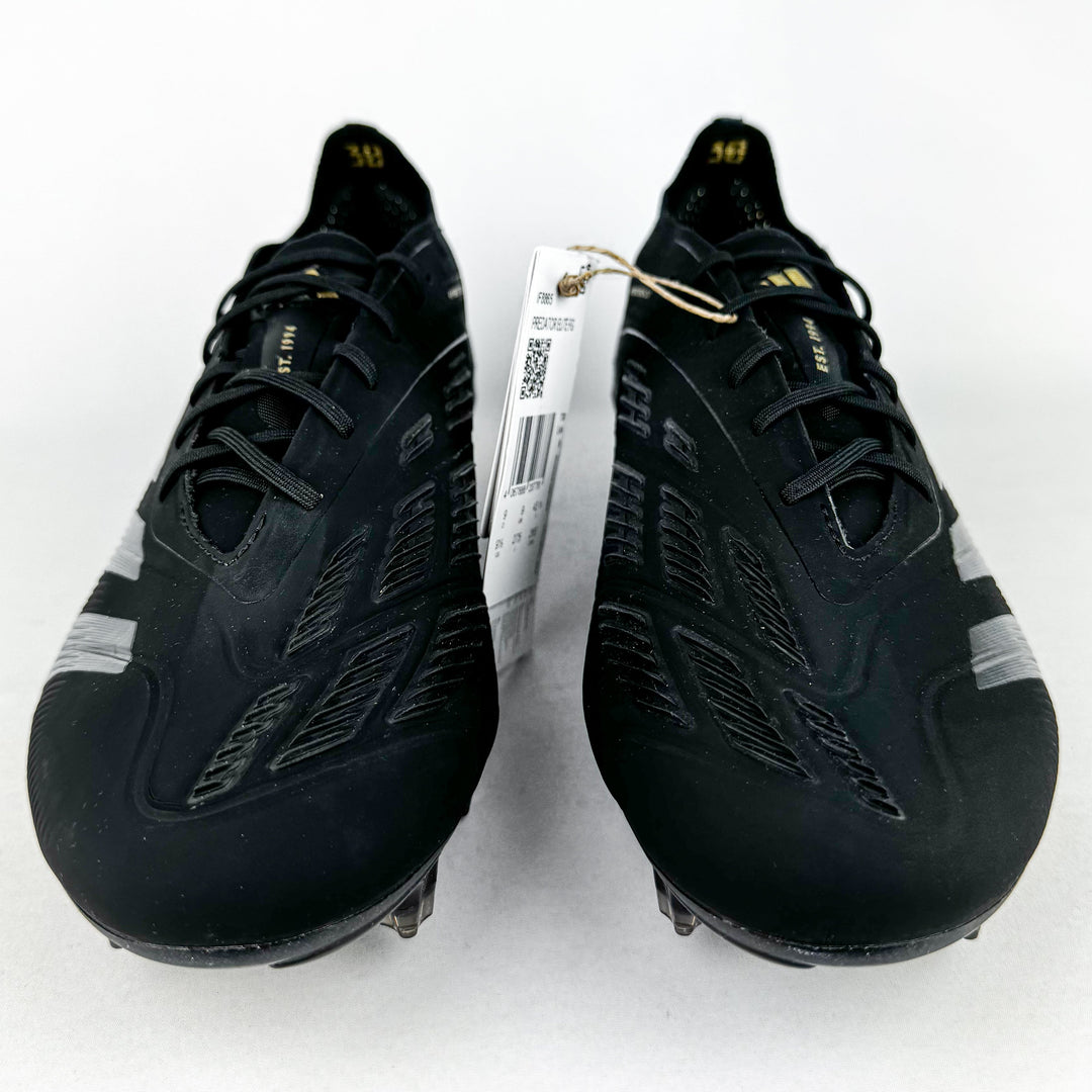 Adidas Predator Elite FG - Core Black/Gold Metallic/Carbon *In Box*