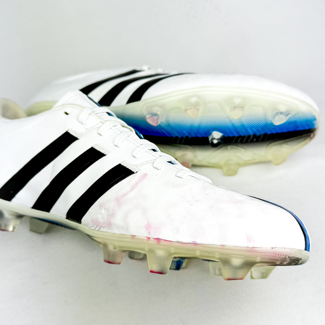 Adidas 11Pro FG - White/Solar Blue/Black *Brand New*