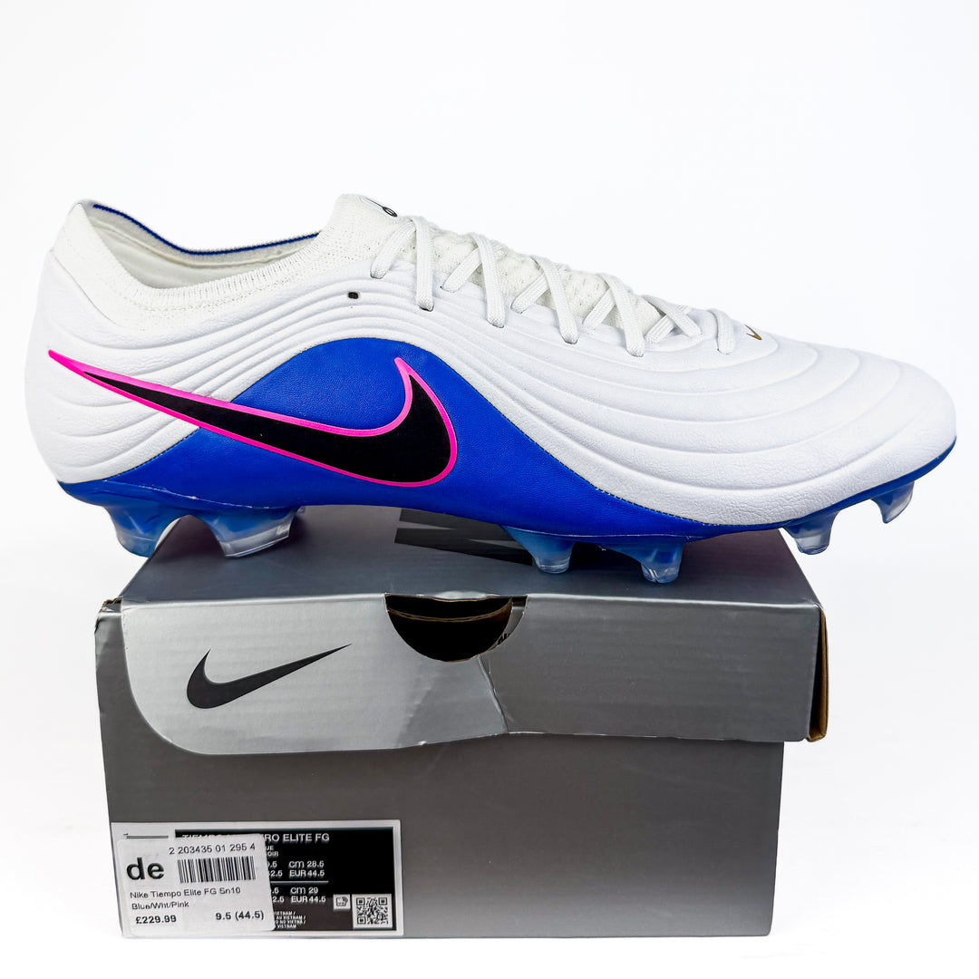Nike Tiempo Maestro Elite FG - White/Racer Blue/Pink Blast/Black *In Box*