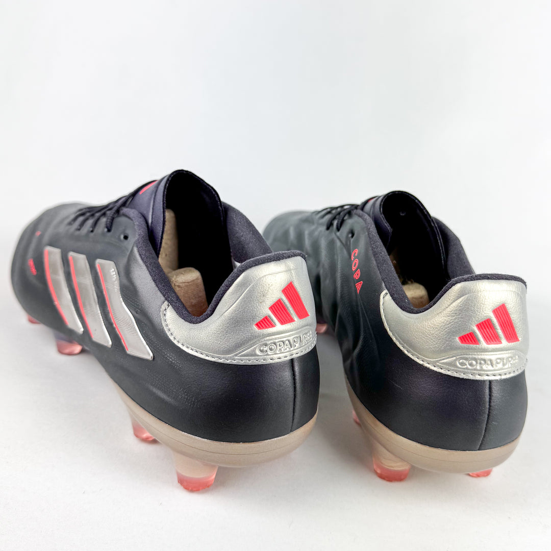 Adidas Copa Pure II .1 FG - Aurora Black/Platinum Metallic/Turbo *Brand New*