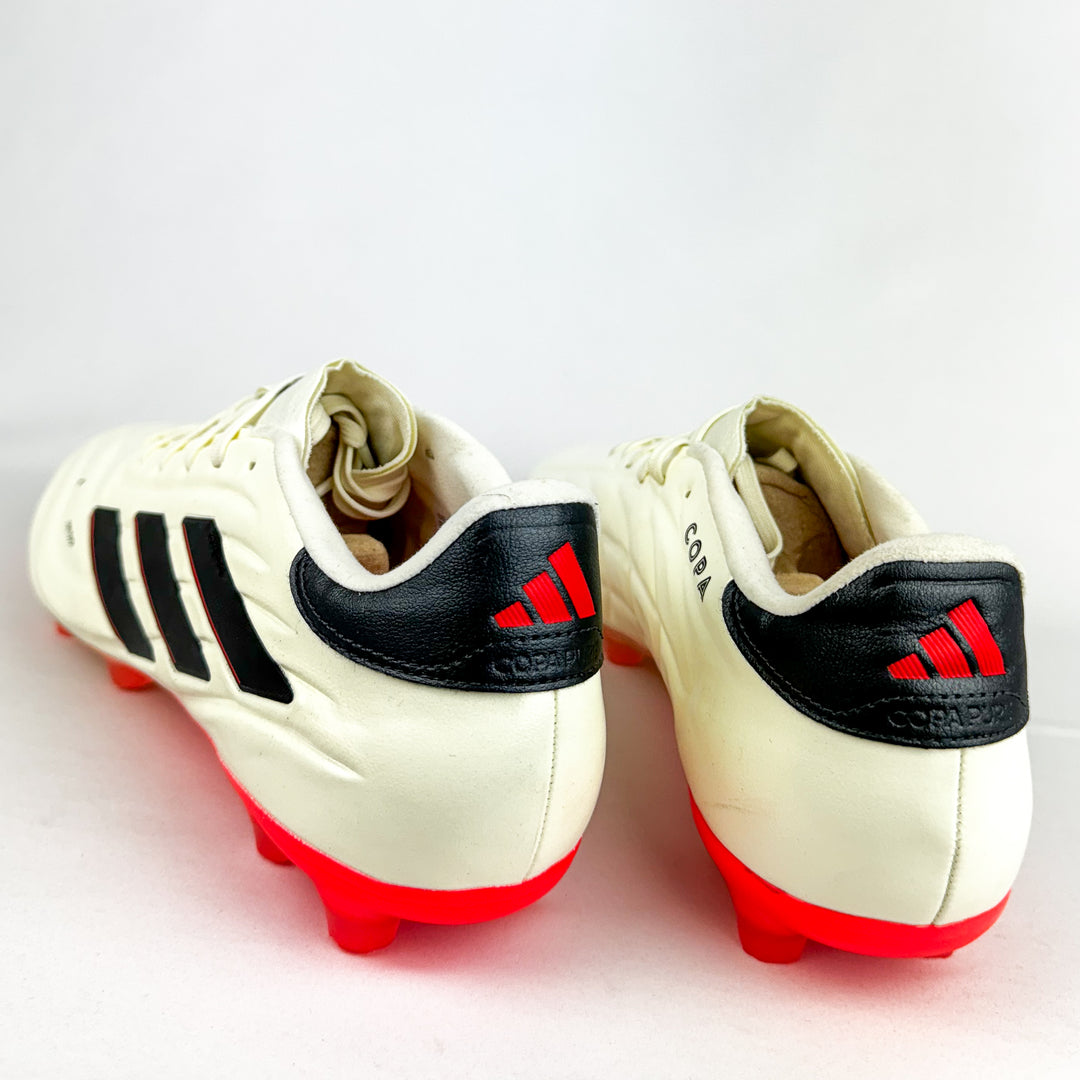 Adidas Copa Pure II Pro FG - Ivory/Core Black/Solar Red *Brand New*