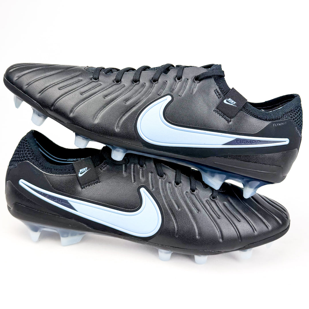 Nike Tiempo Legend 10 Elite FG  - Black/Ice Blue *In Box*