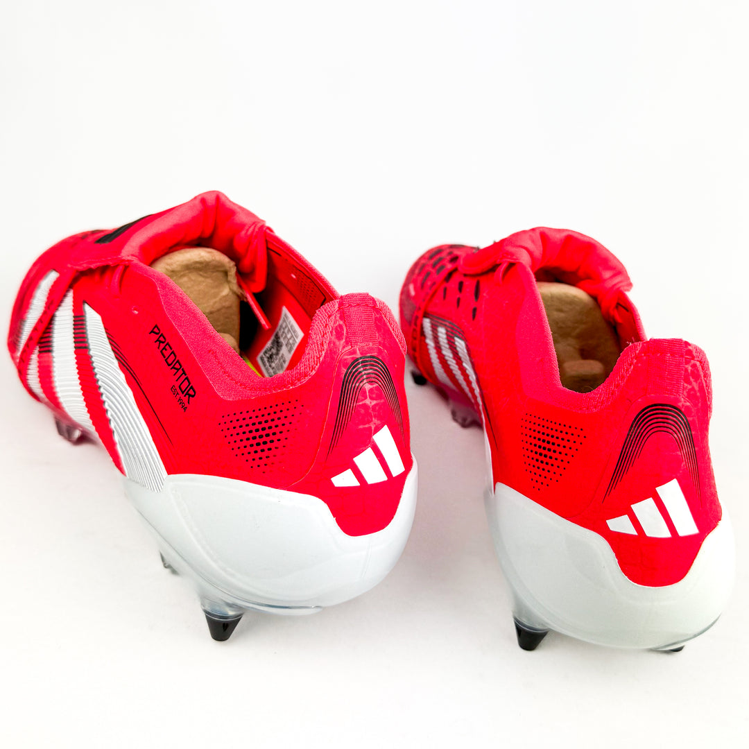 Adidas Predator Elite Tongue FT SG - Lucid Red/White/Core Black *In Box*