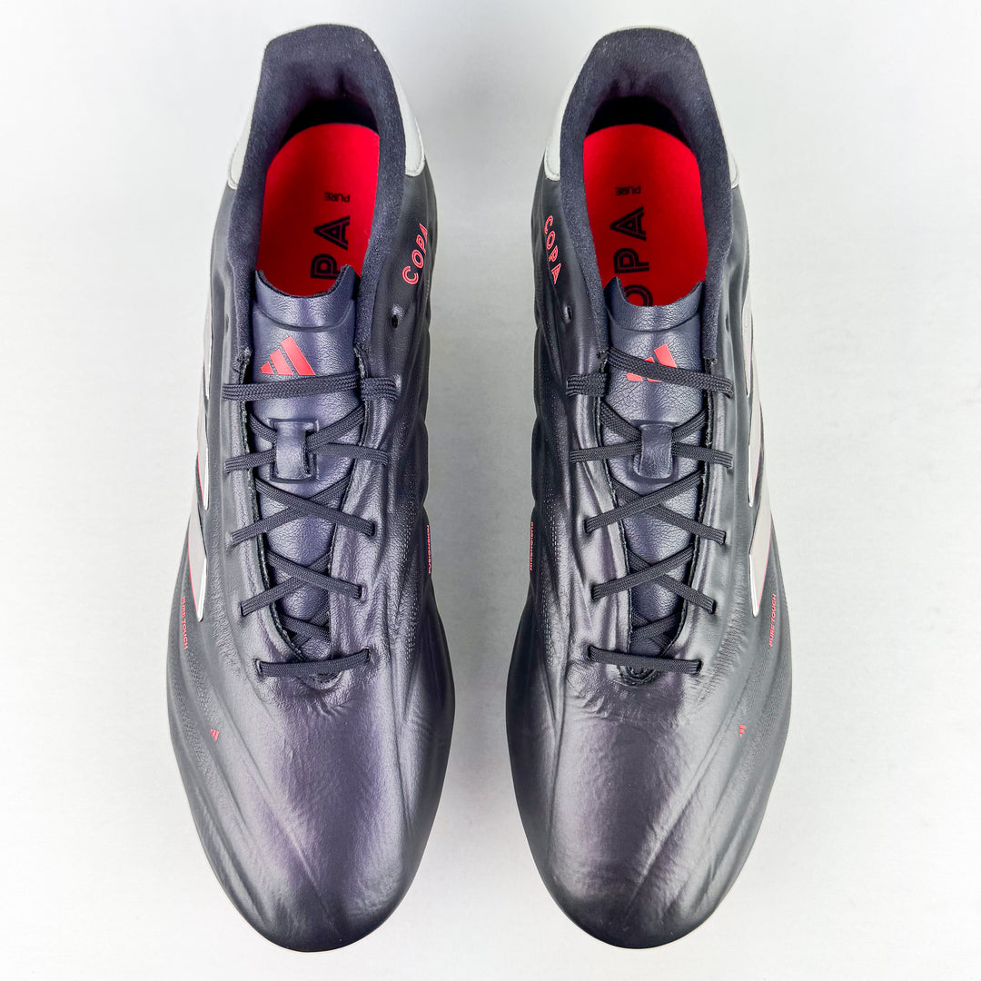 Adidas Copa Pure II .1 SG - Aurora Black/Platinum Metallic/Turbo *In Box*