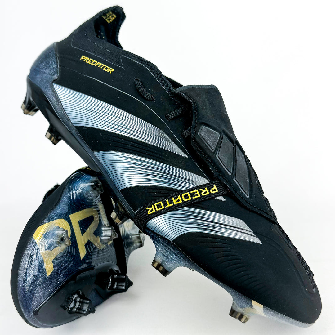 Adidas Predator Elite Tongue FT FG - Core Black/Gold Metallic/Carbon *In Box*