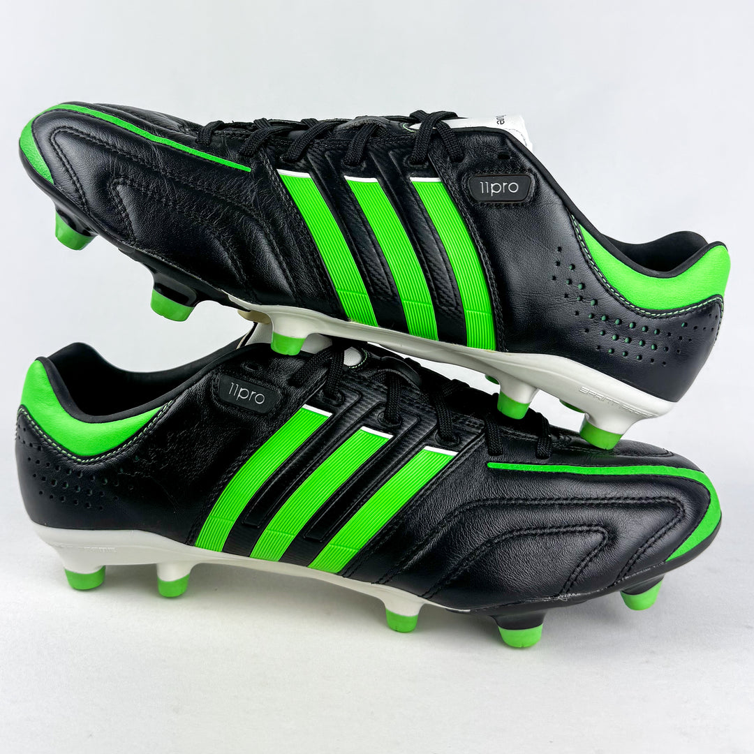 Adidas Adipure 11Pro FG - Black/Green Zest/White *Brand New*