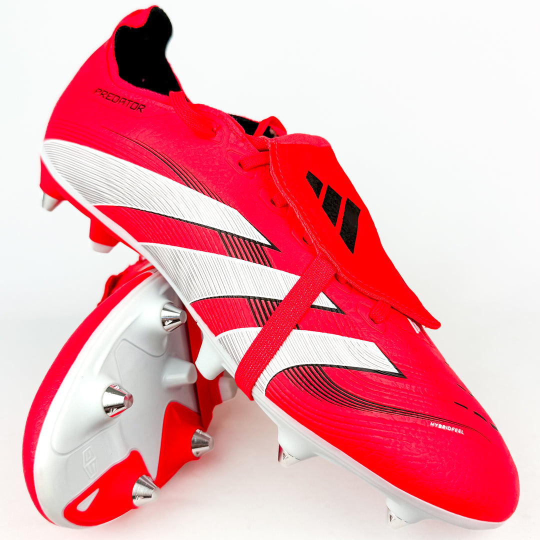 Adidas Predator League Tongue FT SG - Lucid Red/White/Core Black *Brand New*