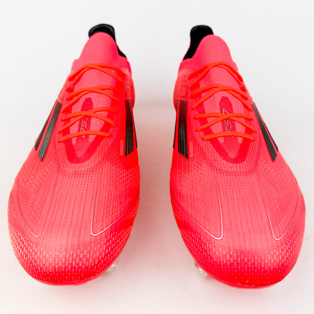 Adidas F50 Elite SG - Turbo/Aurora Black/Platinum Metallic *Laced Mod*