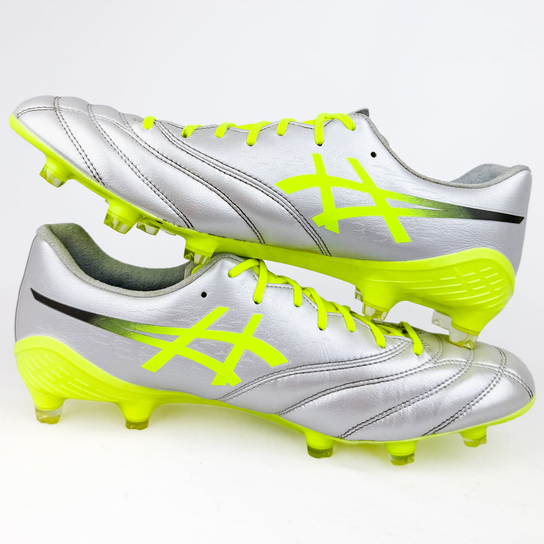 ASICS DS Light X-Fly 6 FG - Cloud Grey/Safety Yellow *Wore Once*