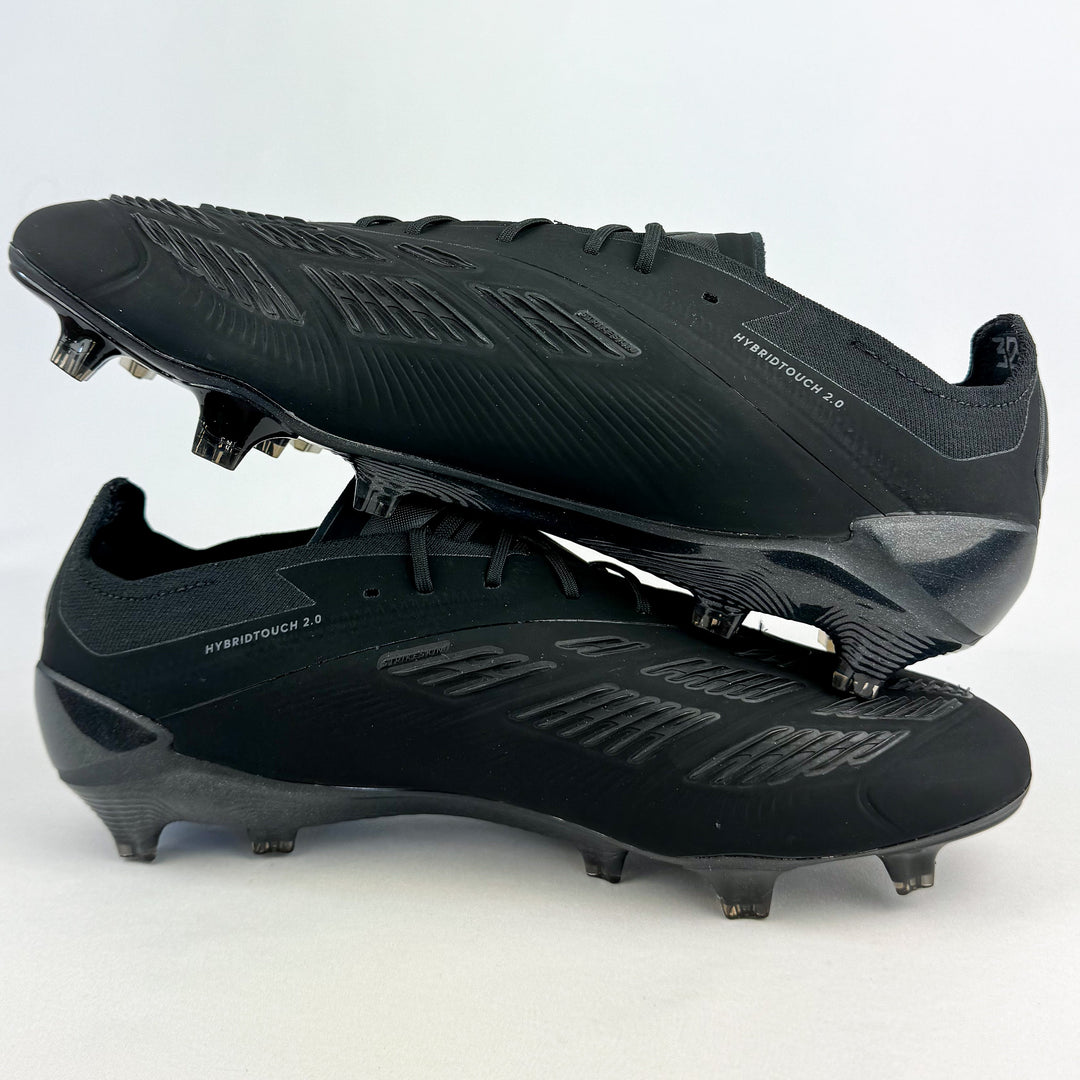 Adidas Predator Elite FG - Core Black/Carbon *Brand New*