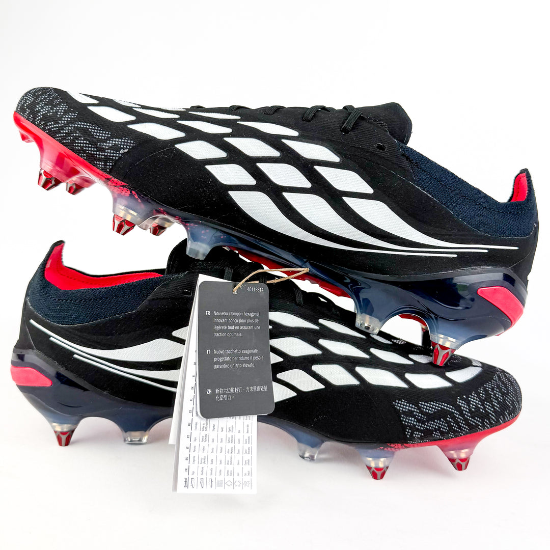 Adidas Predator Elite SG - Core Black/Lucid Red/White *In Box*