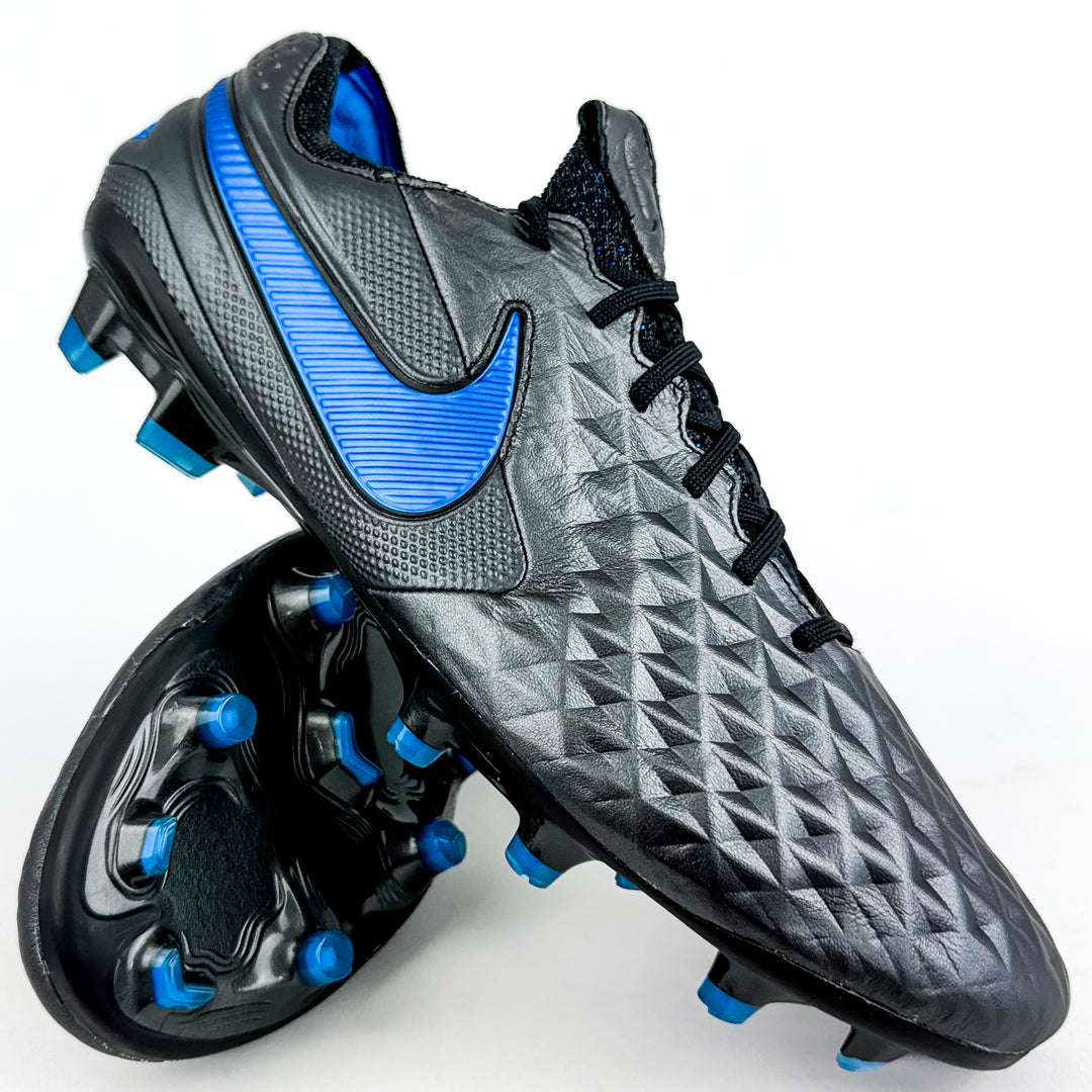 Nike Tiempo Legend VIII Elite FG - Black/Blue Hero *Brand New*
