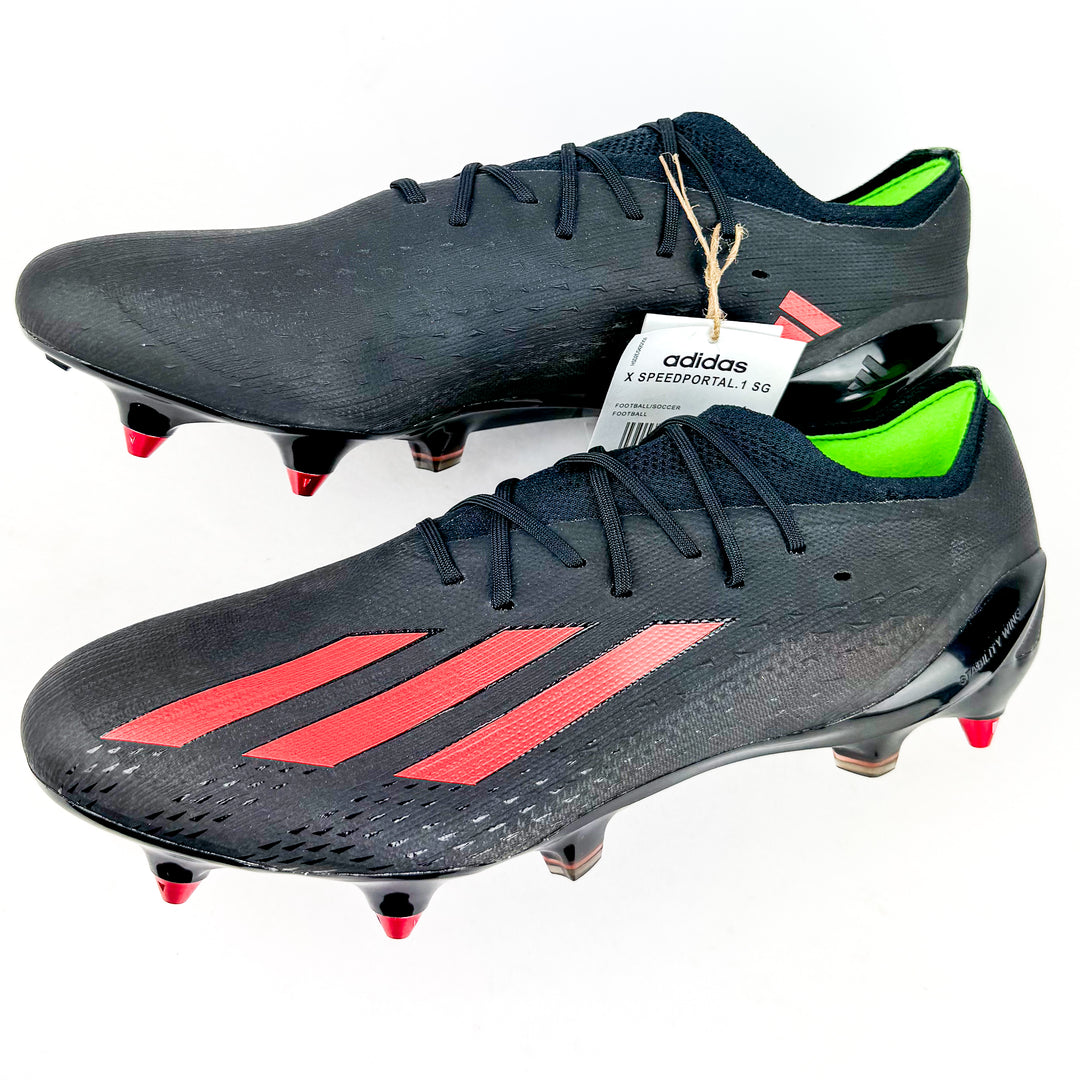 Adidas X Speedportal .1 SG - Core Black/Solar Red/Solar Green *In Box*