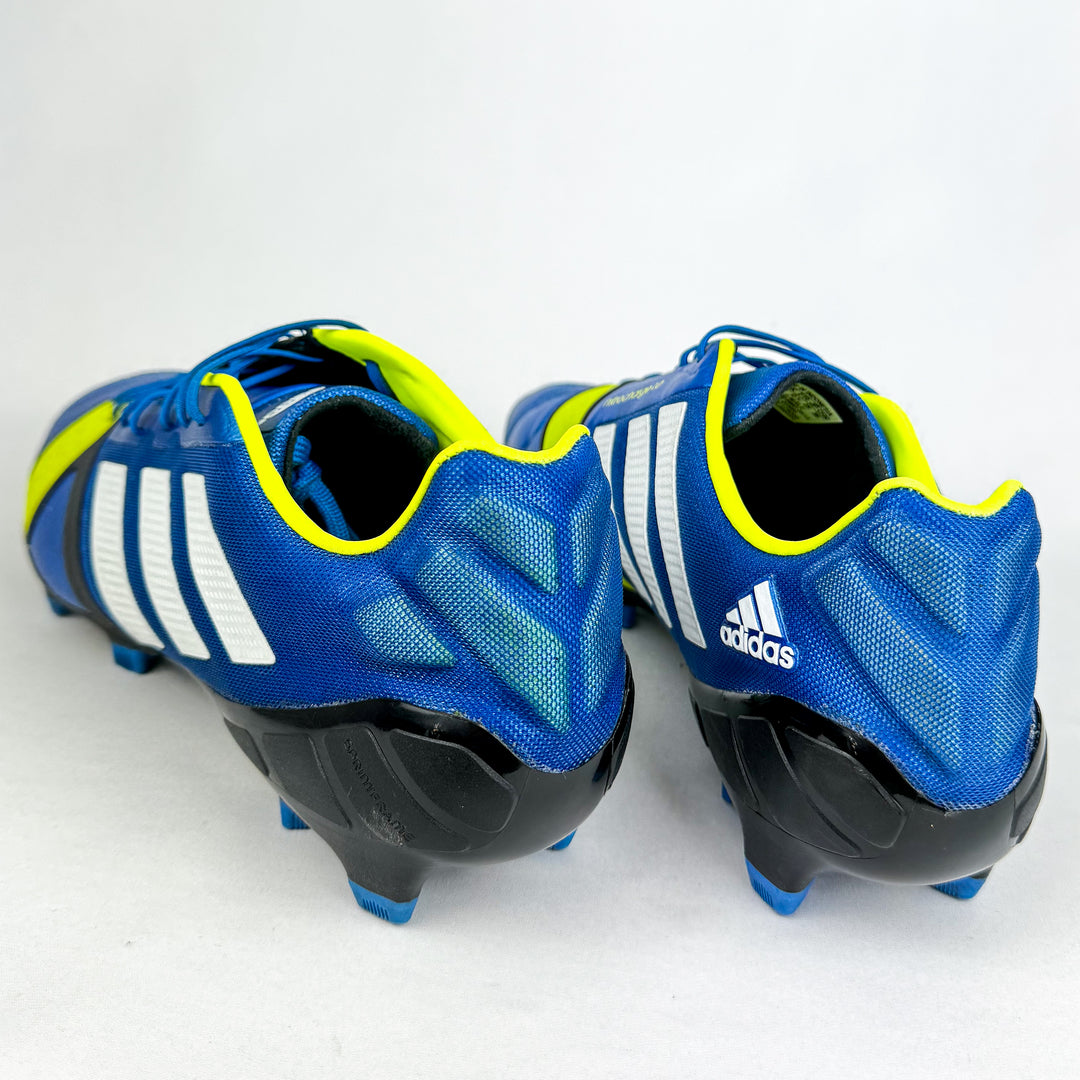 Adidas Nitrocharge 1.0 FG - Blue/Electricity Yellow/White/Black *Wore Once*