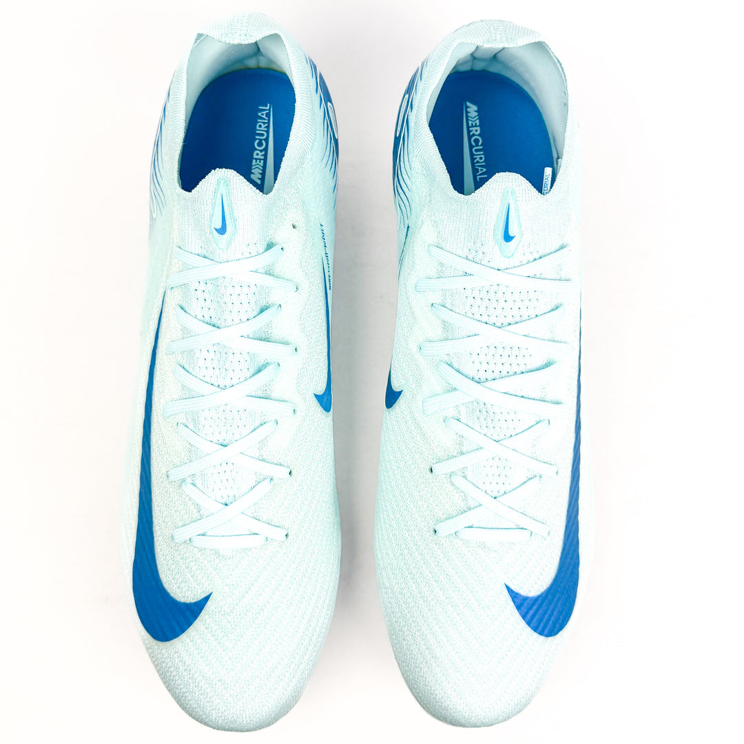 Nike Air Zoom Mercurial Vapor 16 Elite FG - Glacier Blue/Blue Orbit *In Box*