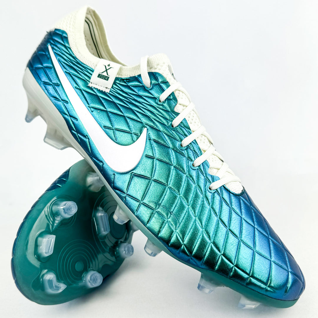 Nike Tiempo Legend 10 Elite FG x Emerald - Dark Atomic Teal/Sail *In Box*