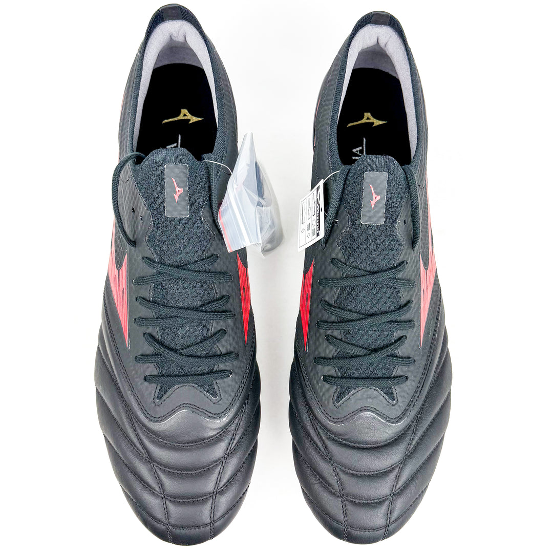 Mizuno Morelia Neo IV Beta Elite SG  - Black/Morelia Red *In Box*