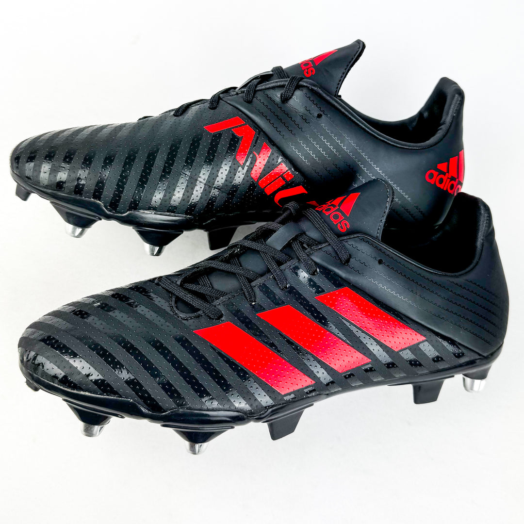 Adidas Malice SG - Black/Light Brown/Hi-Res Red/Talc *Pre-Owned*