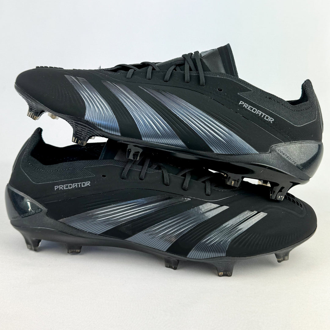 Adidas Predator Elite FG - Core Black/Carbon *Brand New*