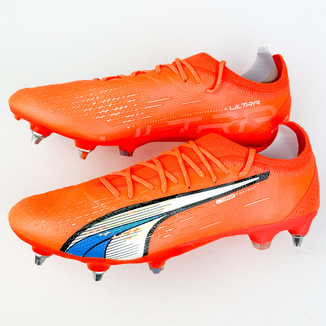 Puma Ultra Ultimate SG - Ultra Orange/Puma White/Blue Glimmer *In Box*