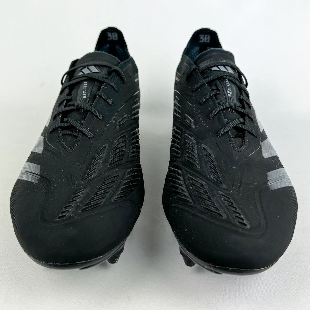 Adidas Predator Elite SG - Core Black/Carbon *Wore Once*