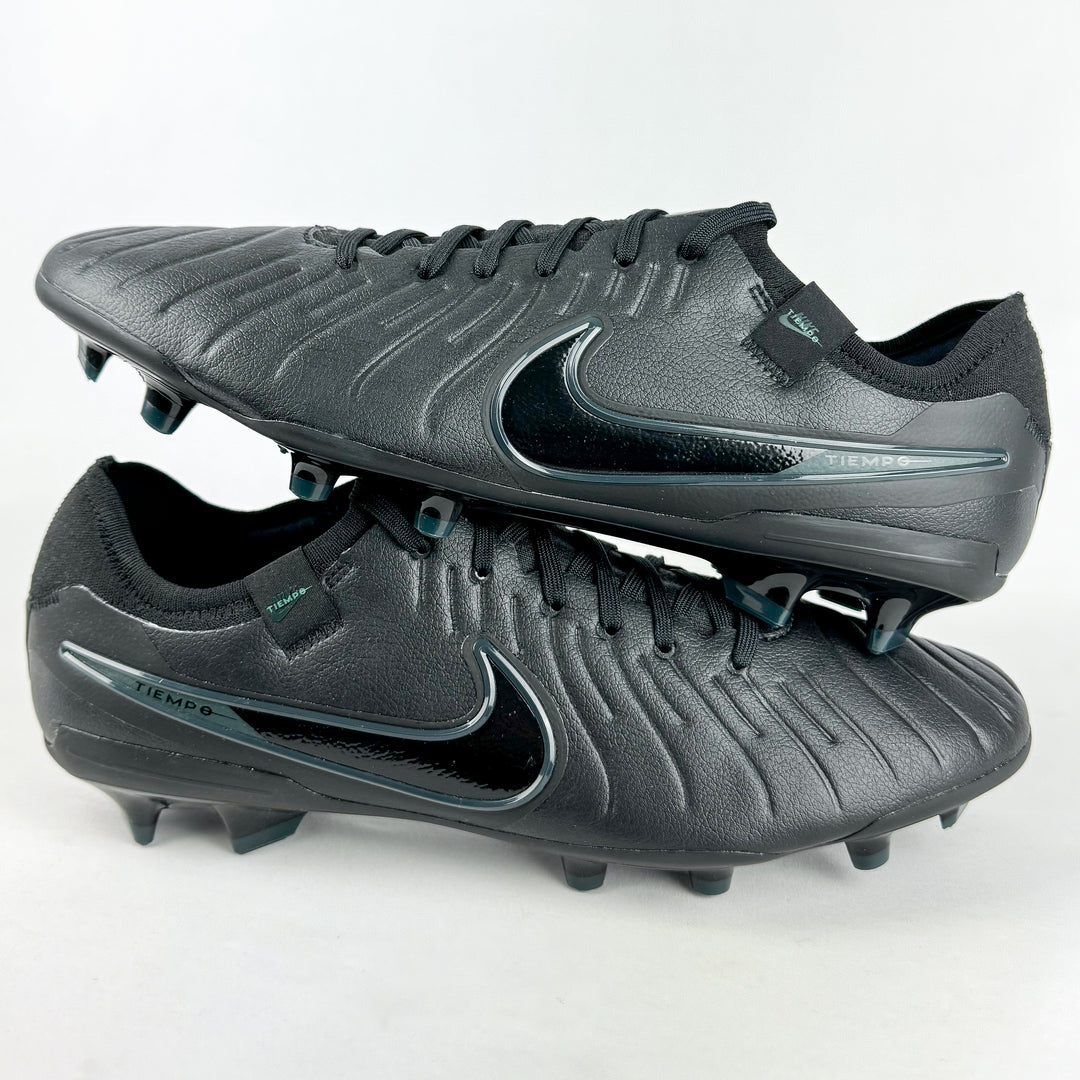 Nike Tiempo Legend 10 Pro FG  - Black/Black/Deep Jungle *In Box*