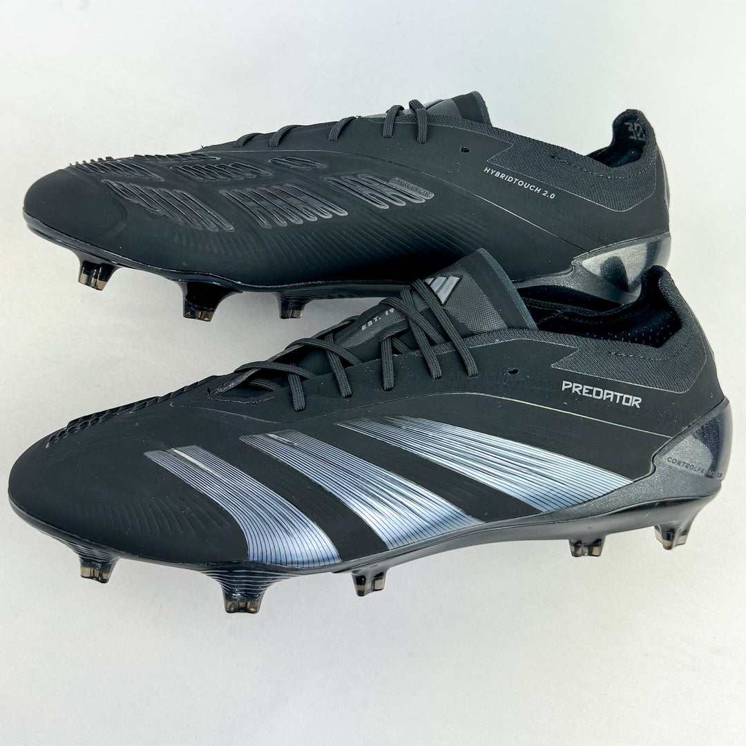Adidas Predator Elite FG - Core Black/Carbon *Brand New*