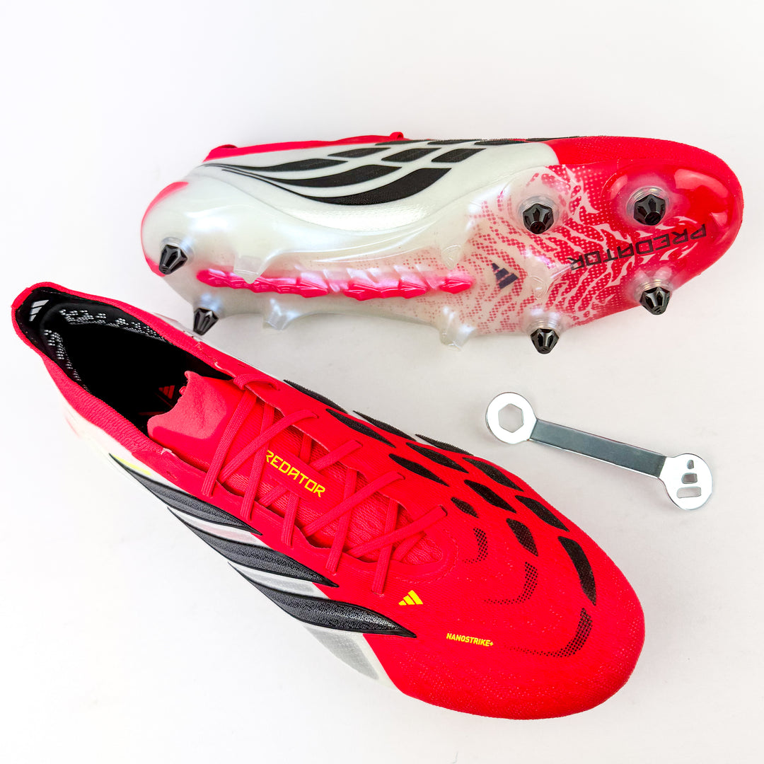 Adidas Predator Elite SG - Lucid Red/Core Black/White *Brand New*