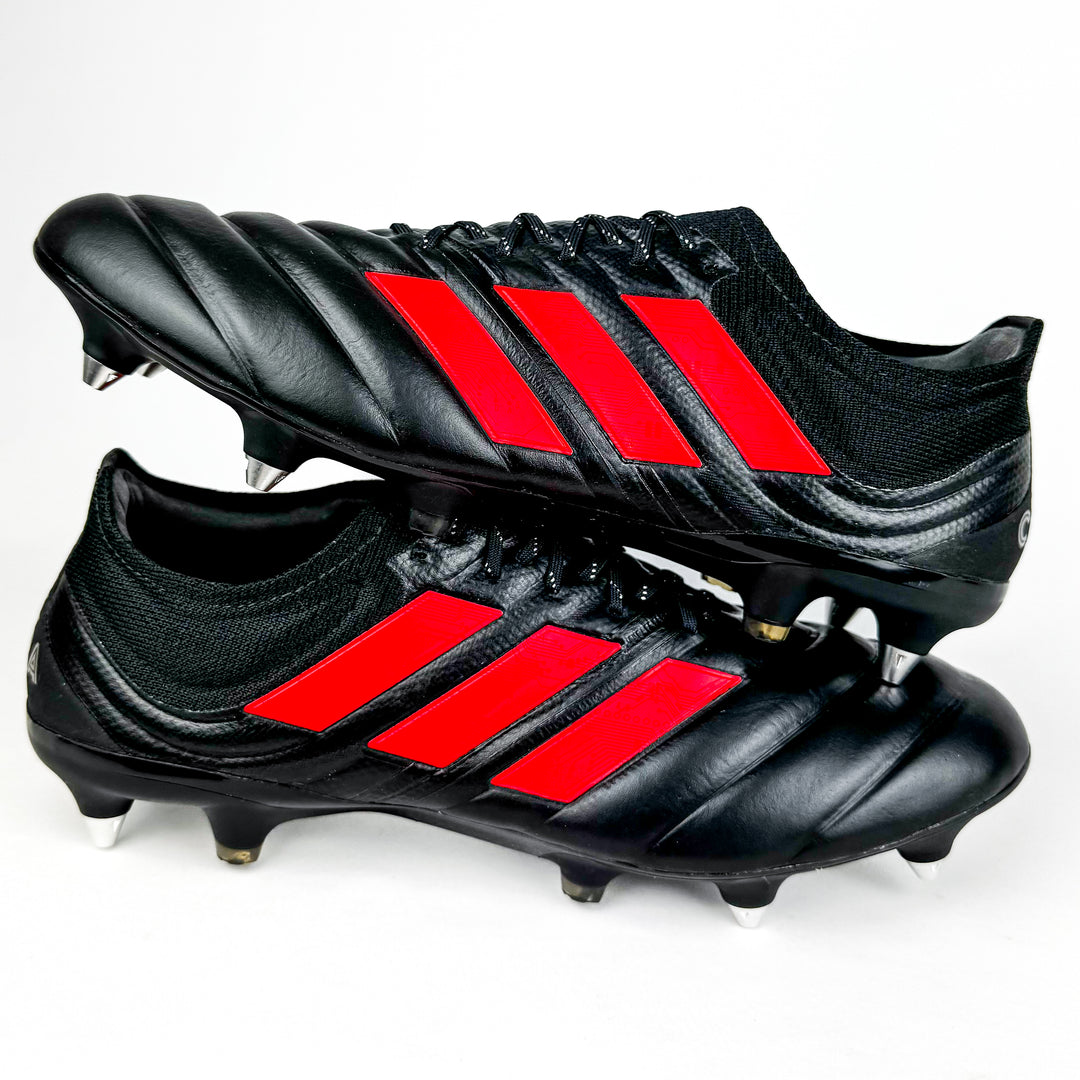 Adidas Copa 19.1 SG - Black/Hi-Res Red/Silver Metallic *Brand New*