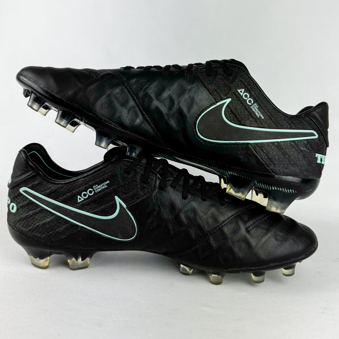 Nike Tiempo Legend VI Elite FG - Black/Hyper Turquoise *As New*