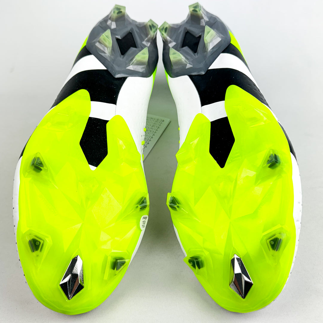 Adidas Predator Accuracy .1 FG - White/Core Black/Lucid Lemon *In Box*