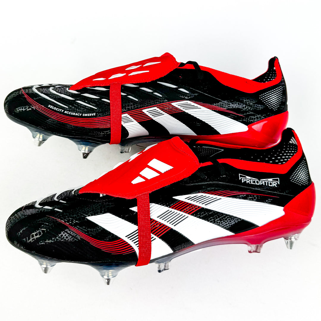 Adidas Predator Elite Tongue x Moments SG - Core Black/White/Vivid Red *In Box*